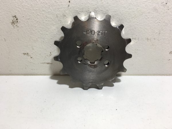 pignon de transmission 420/15 derbi