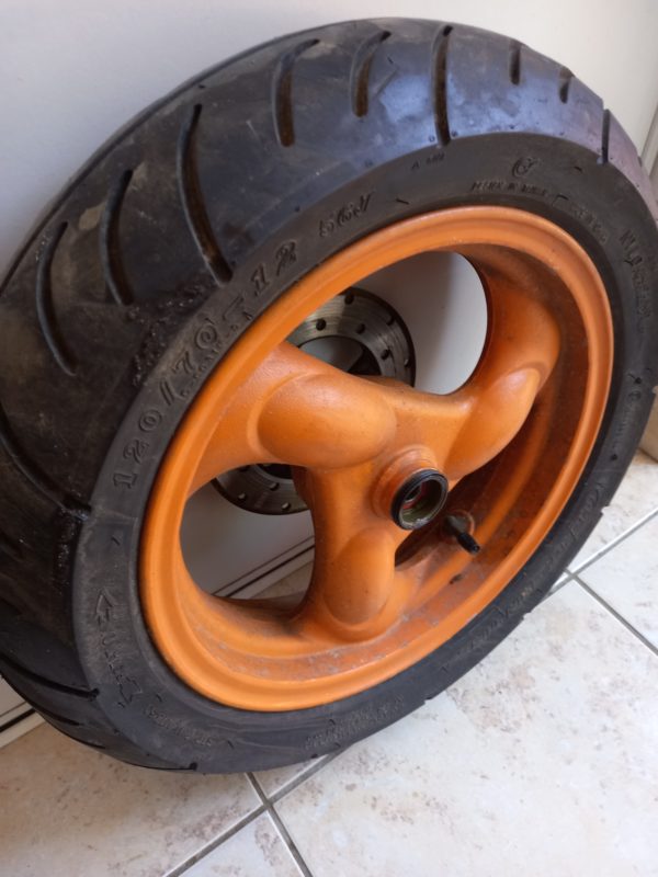 jante avant 12" hymco agility FR 50cc 2T – Image 2