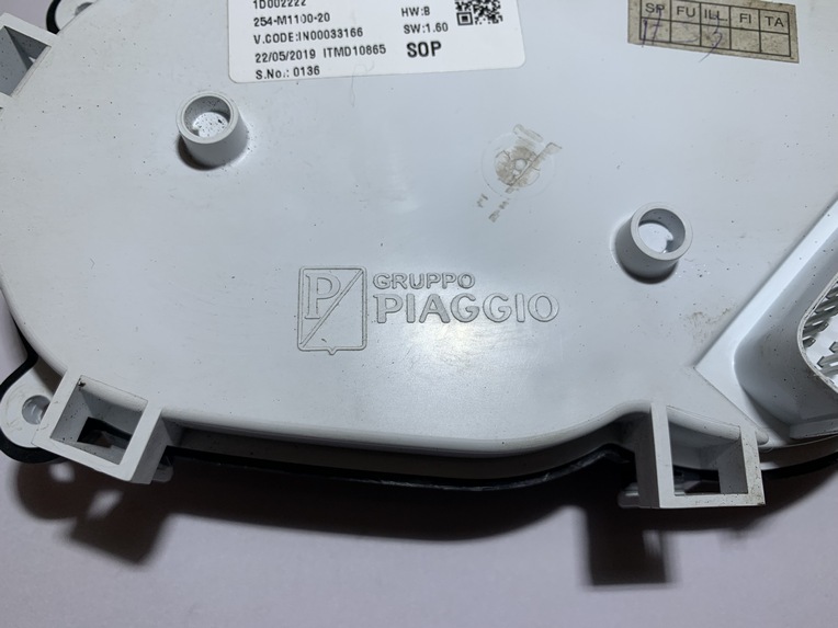 compteur piaggio typhoon 50 (2018 - 2021) – Image 12