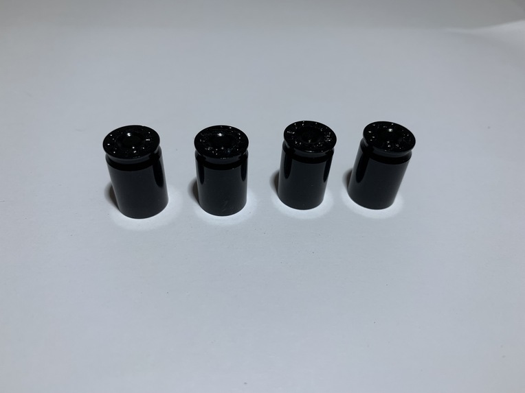 bouchon de valve noir moto, scooter, voiture