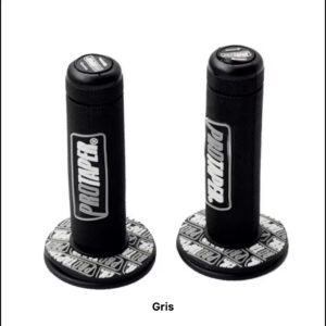 poignées de guidon pro taper orange moto, cross, scooter MATERIAU : caoutchouc COULEUR : noir et orange Diamètre intérieur poignée 22 / 24 mm