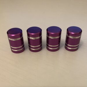 bouchon de valve bleu moto, scooter, voiture