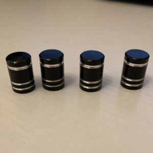 bouchon de valve noir moto, scooter, voiture