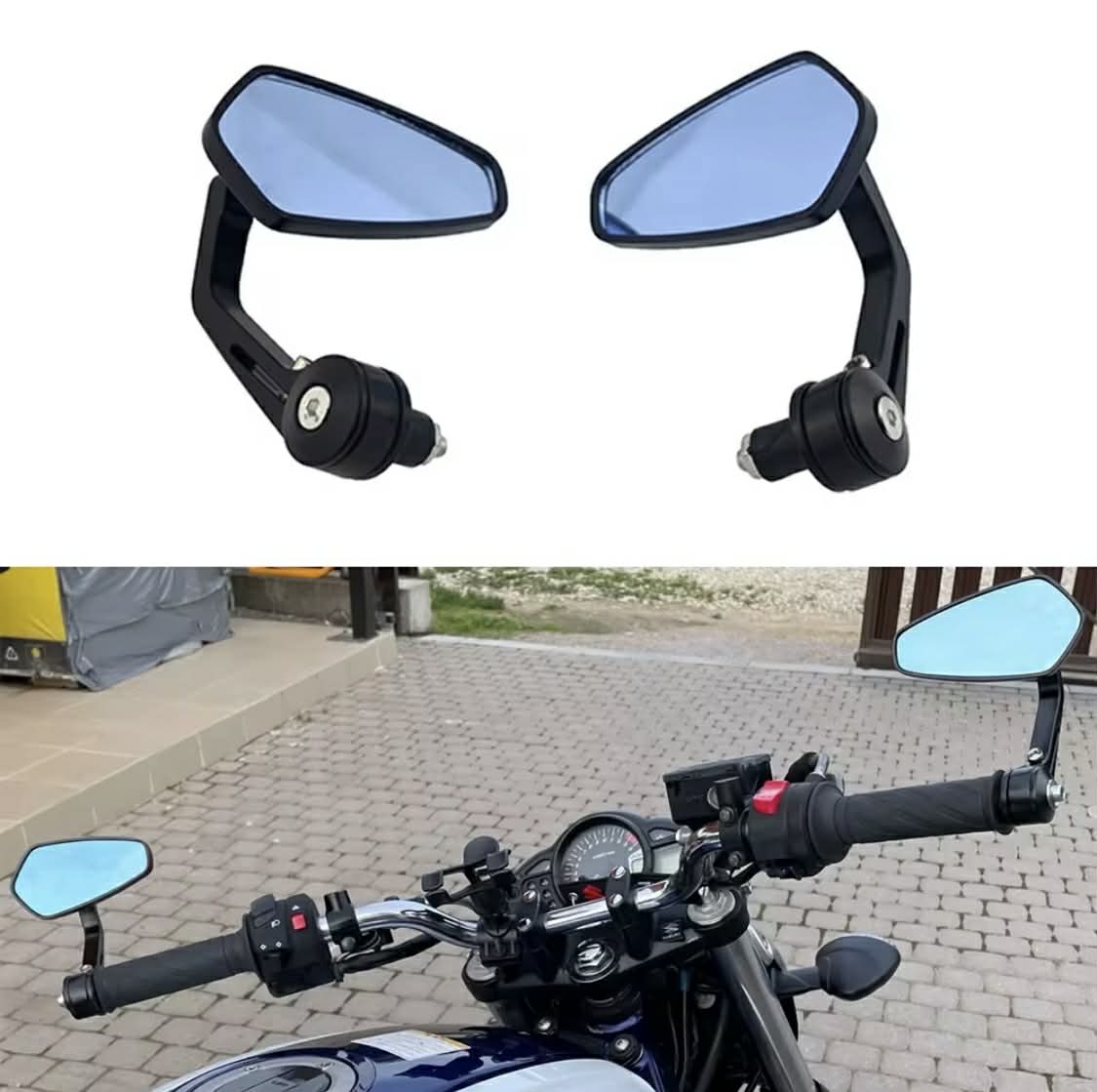 rétroviseur moto embout de guidon