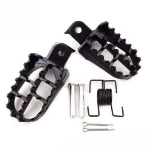 repose pieds universel noir moto