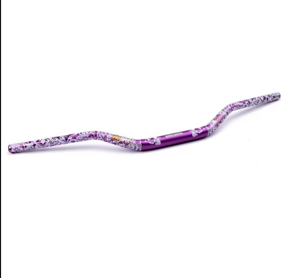 guidon 28mm violet pro taper têtes de morts