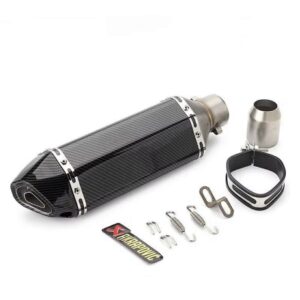 silencieux universel 51mm adaptable moto et scooter