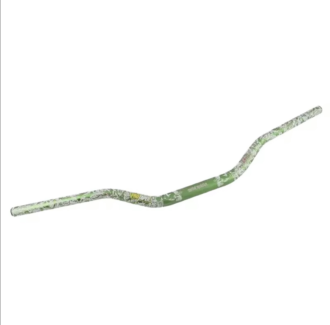 guidon 28mm vert pro taper têtes de morts