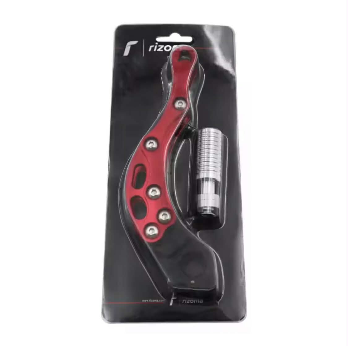 kick de démarrage scooter rizoma rouge