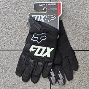 Gants cross Fox Racing Dirtpaw noir et blanc