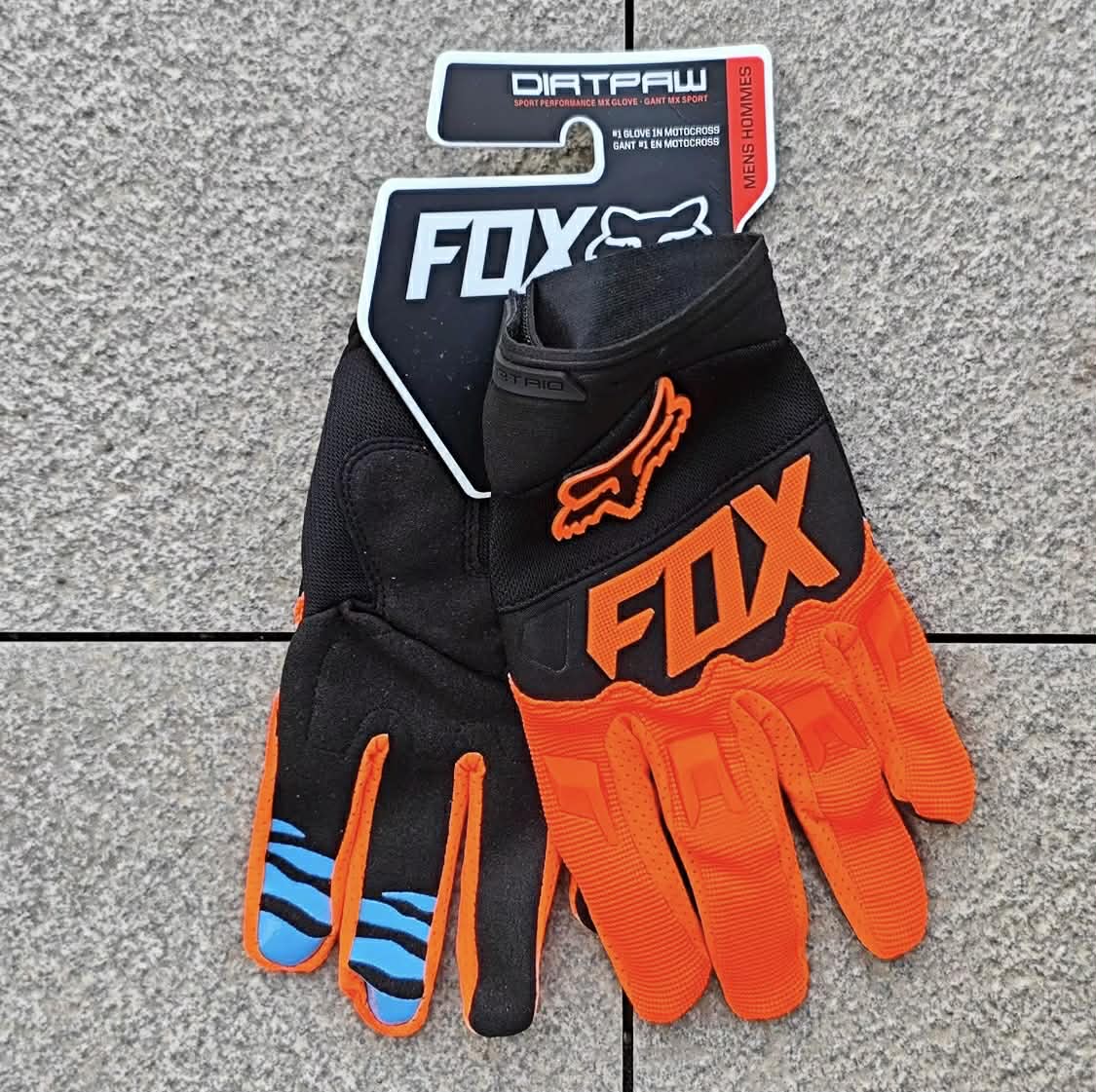 Gants cross Fox Racing Dirtpaw orange